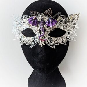 Dragon Flight metal mask - Halloween masquerade party costume🐲